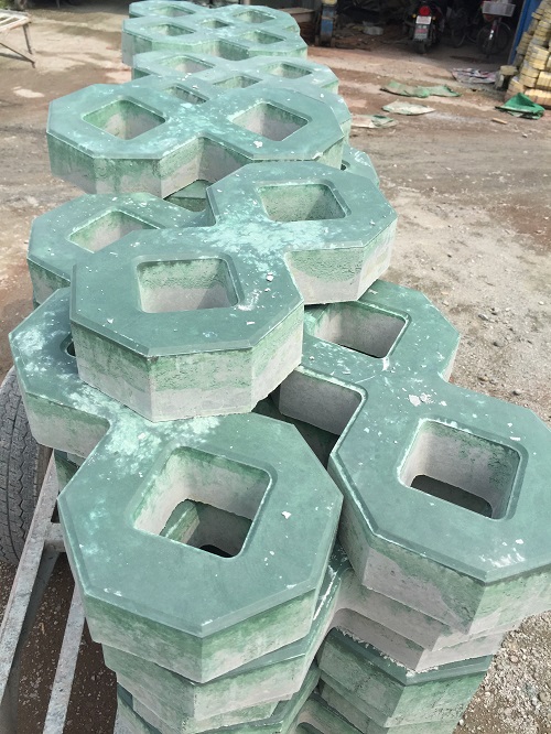 水泥彩磚圖片，混凝土水泥彩磚圖片