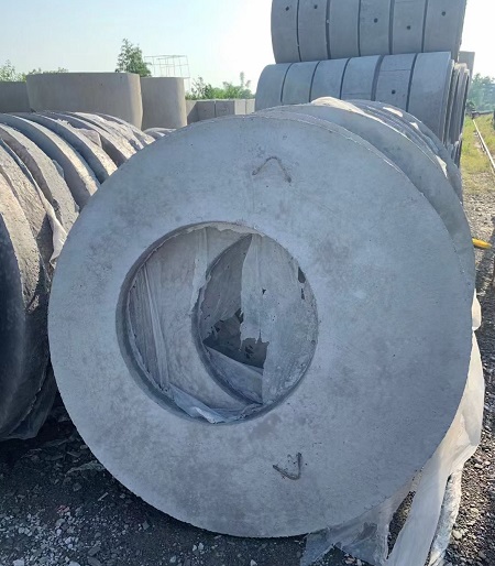 預制檢查井圖片，檢查井預制底板圖片，預制檢查井安裝圖片