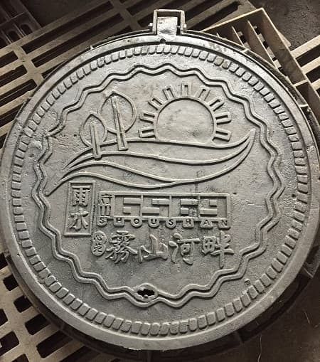 球墨鑄鐵藝術井蓋