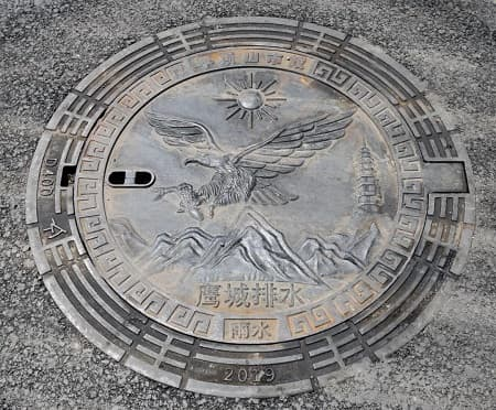 球墨鑄鐵藝術井蓋