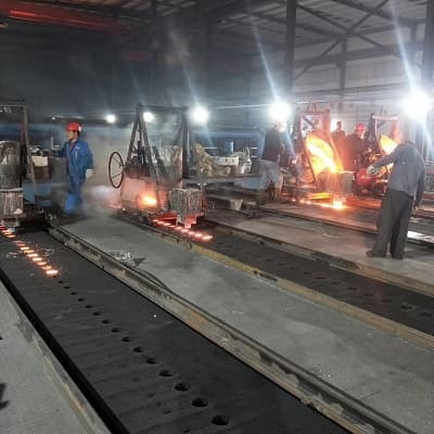 鑄鋼井蓋工藝流程，鑄鋼井蓋，鑄鋼井蓋工藝