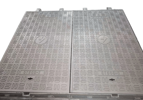 球墨鑄鐵卡簧井蓋，鑄鐵卡簧井蓋