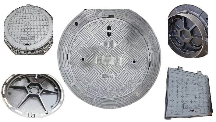 球墨鑄鐵700井蓋批發，球墨鑄鐵井蓋批發